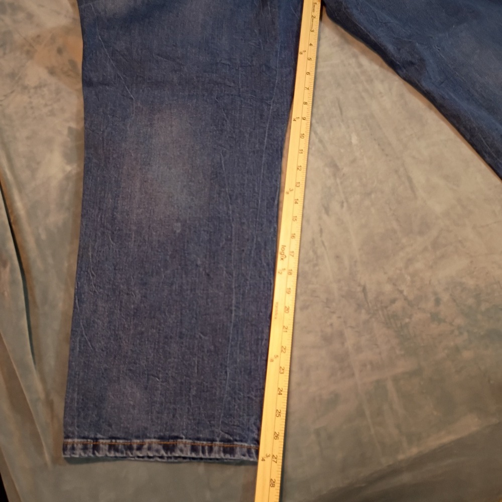 Levis 541 Athletic Taper Mens Blue Denim Jeans Size 48x29 Medium Wash 540196 - Picture 3 of 6